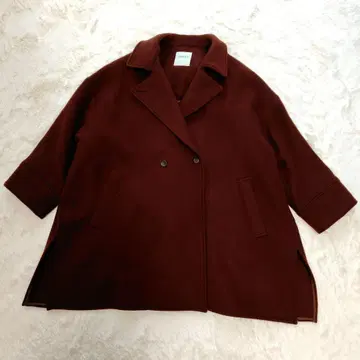 ACUTA 코트 브라운 F 빅 울 일본제