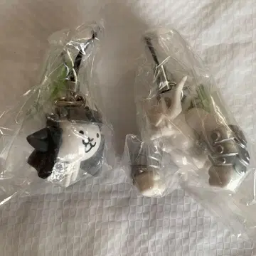 분분선생 고양이 반쵸 키링 2개 세트 냥코 대전쟁