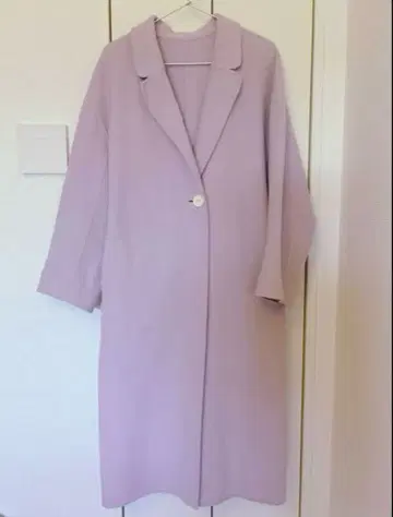 [ UNTITLED ] 언타이틀 토스카나 에어 리버 롱 코트 사이즈 1