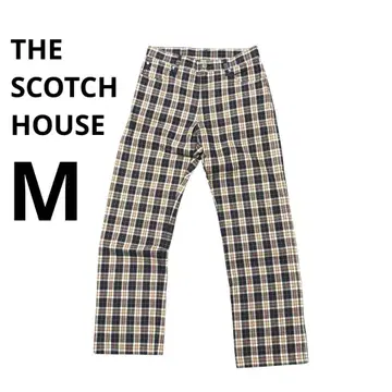 THE SCOTCH HOUSE 스코치 하우스 체크 팬츠 M 삼양상회