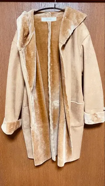 JOURNAL STANDARD 후드 부착 무스탕 코트