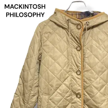 MACKINTOSH PHILOSOPHY 퀼팅 코트 34 베이지