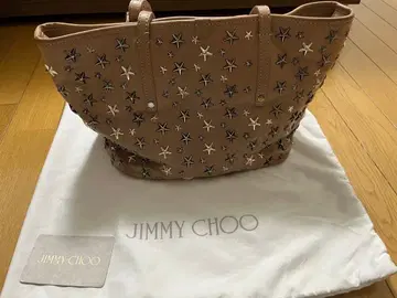 JIMMY CHOO 별 모양 장식 핸드백