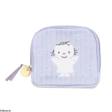 미피 천사 미니 파우치 블루나