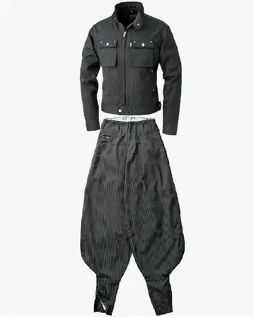 도라이치 7160 상하의 세트 작업옷 차콜 그레이 M x W76