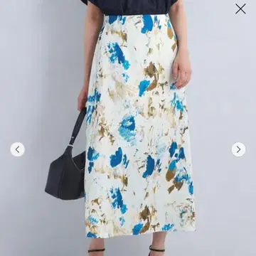 새상품 그린라벨 새틴 내로우 스커트 2