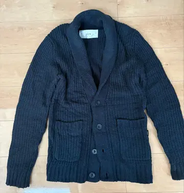 네이비 아크릴 가디건 [ AKM ] 사이즈 L