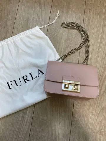 FURLA 핑크 숄더백