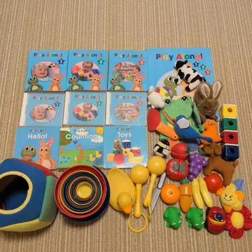 최신 버전 디즈니 영어 시스템 플레이롱 DVD CD 완구 묶음 판매