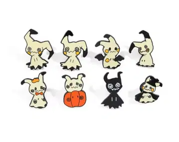 포켓몬 미미큐 핀 배지 8개 세트