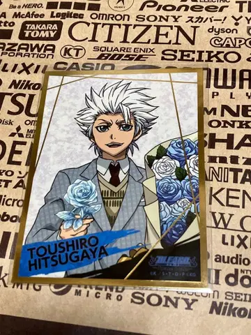 히즈카야 토시로 금박 트래블 스티커 BLEACH 블리치