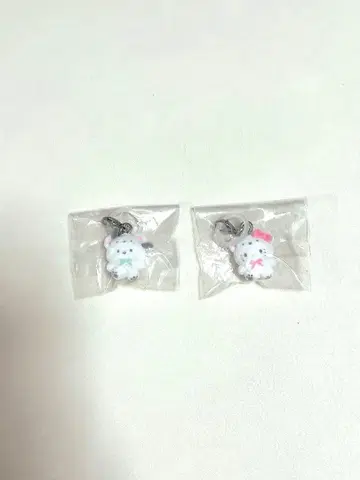 산리오 메지루시 액세서리 폭신폭신 스노우 키티 포차코