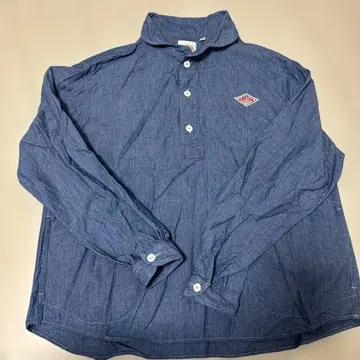 단톤 데님 커버올 셔츠 38