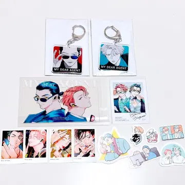 마이 디어 에이전트 아크릴 키링 유상 혜택 카드 폴라로이드