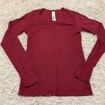 어태치먼트 T 긴팔 셔츠 티셔츠 얇은 소재