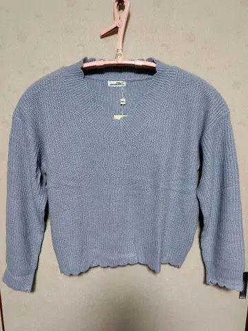 RIRINCO V넥 긴팔 니트 스웨터