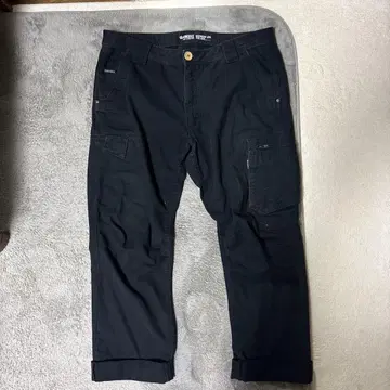 KINGGEE 블랙 워크 팬츠