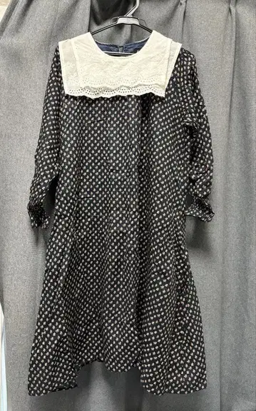 꽃무늬 긴팔 원피스 merlt 구제 의류 vintage