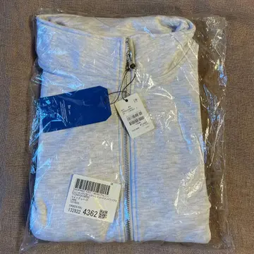 CIAOPANIC TYPY 빅 실루엣 스탠드 지퍼 맨투맨 블루종