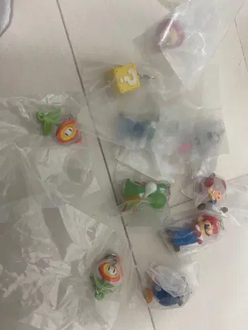 마리오 시리즈 캡슐 토이 묶음 판매