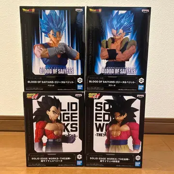 드래곤볼 피규어 4체 세트