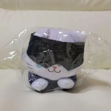 주술회전 고죠 사토루 withCAT 안대 포함 봉제 인형 키링 누워있는