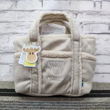 새상품 VASKA by moz 스웨이드 보아 2WAY 토트 숄더 IV