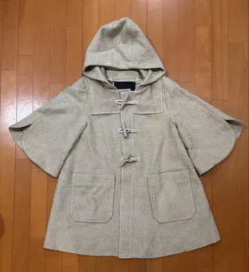 새상품급 투 비 시크 프렌치 슬리브 더플 숏코트