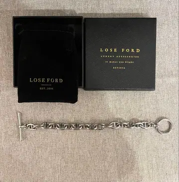 LOSE FORD 스테인리스 스틸 팔찌 21cm