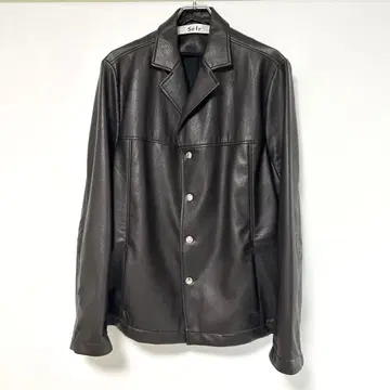 Sefr francis jacket 비건 레더 자켓 L 사이즈