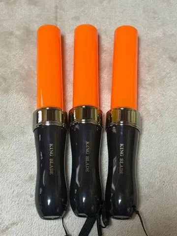 KING BLADE 오렌지 응원봉 3개 세트