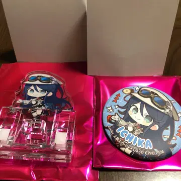 프로세카 미니 캐릭터 아크릴 클립 캔뱃지 B - 히토카