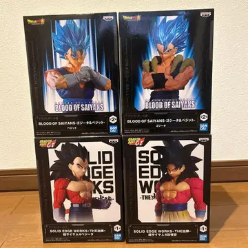 드래곤볼 피규어 세트 4체