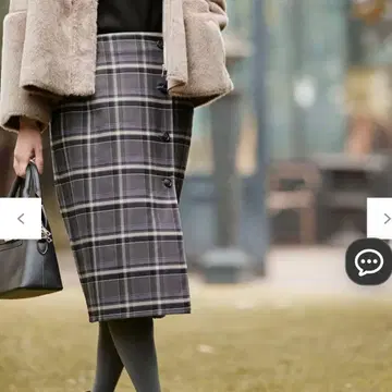 새상품 애니시스 2WAY 리버서블 랩 스커트