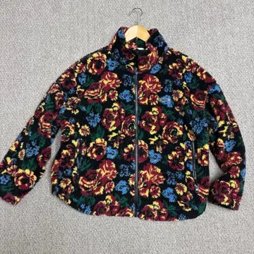 x-girl 꽃무늬 플리스 자켓 새상품급 중고 선착순