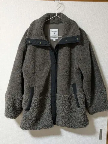 니코앤드 niko and. 퀼팅 보아 절개 자켓 M 차콜