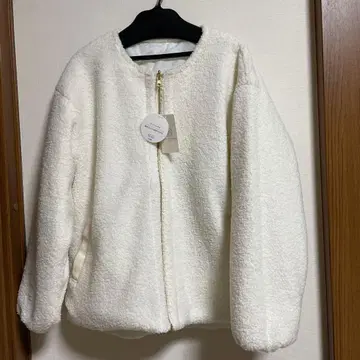 르농큐르 보아 자켓 리버서블 미사용품