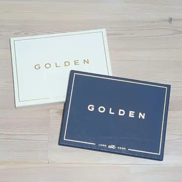 JUNG KOOK GOLDEN 앨범 2색 세트