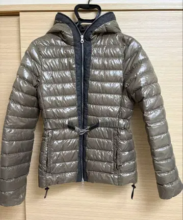 DUVETICA 42 다운 자켓 그레이 베이지