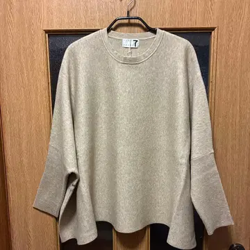 soeur7 니트 돌먼 멜란지 베이지 9호 새상품 야마다야