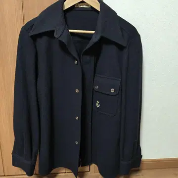 1960년대 전후 루미노어 프랑스제 구제 의류 네이비 울 자켓