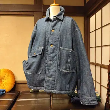 다크 데님 오버 사이즈 자켓