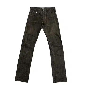 A.P.C NEW STANDARD Y2K 블랙 데님