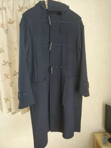 유니클로 +J 울 오버 사이즈 더플 코트