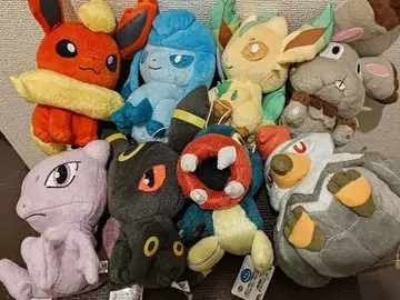 전체 택 포함 코로토 만마루쨩 봉제 인형 포켓몬 8종 세트