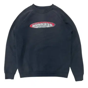 구제 의류/M SESSIONS 맨투맨 USA제 90S 빈티지 헤인즈