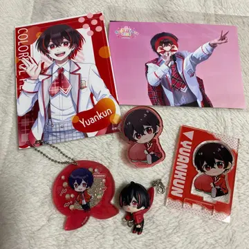 컬러풀 피치 유안 군 굿즈 6종 세트