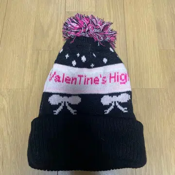 ValenTime's HIGH 폼폼 니트 모자