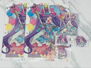 프리파라 마루쿠지 라라 논 캔뱃지 특전 클리어 파일