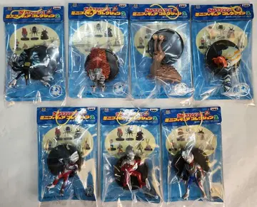 프라이즈 [ 울트라맨 시리즈 미니 피규어 컬렉션 2 ] 7종 세트